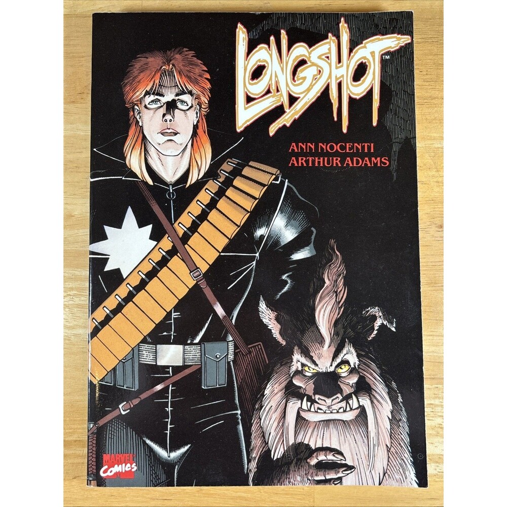 Marvel Comics Longshot (1989) Ann Nocenti & Arthur Adams Comic Graphic Novel